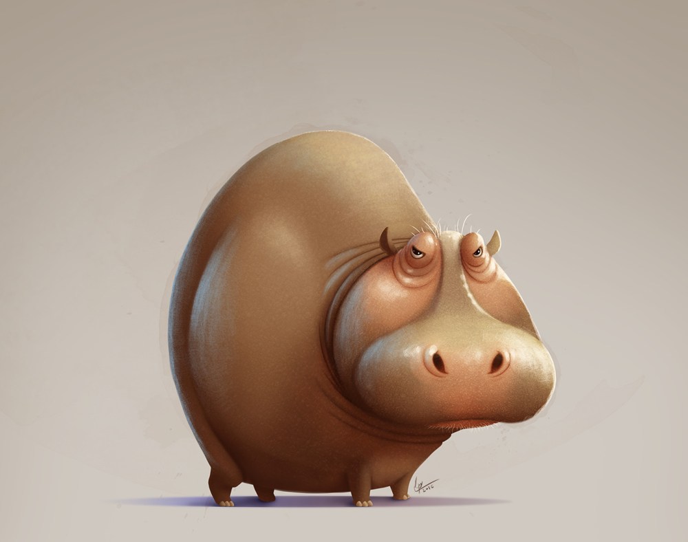 Eran Alboher  表情生动的动物插画