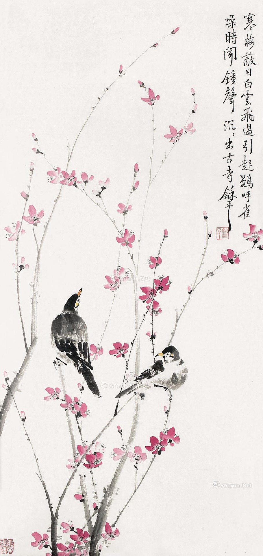 王和平国画花鸟作品
