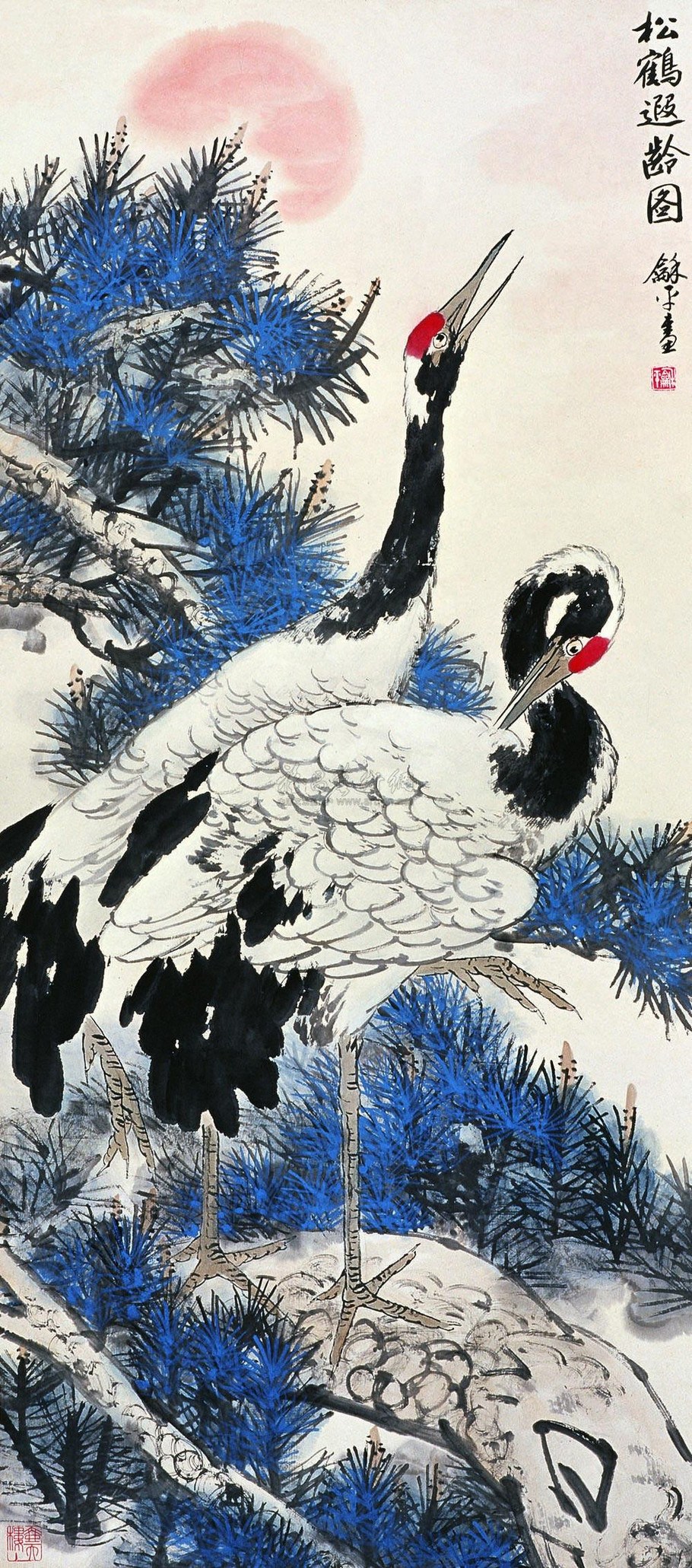 王和平国画花鸟作品