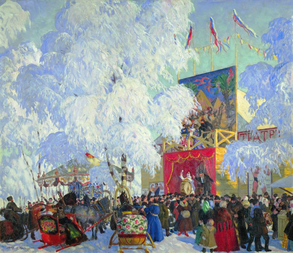 俄罗斯鲍里斯&#183;克斯托依列夫（Boris Kustodiev）
