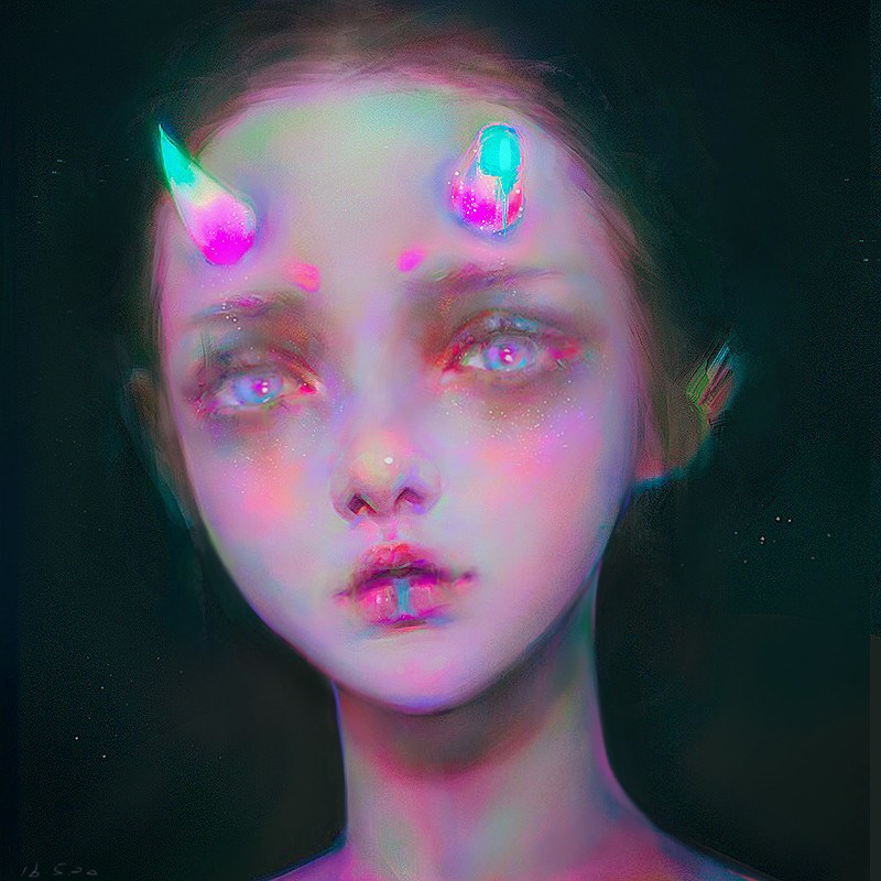唯美写实 插画师Yanjun Cheng