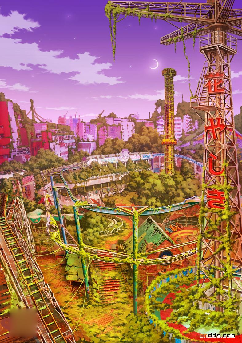 视觉冲击秀美动画场景大集合