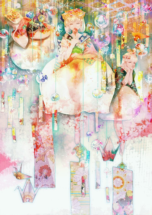 唯美插画大集合