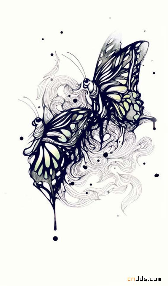 具有灵性的概念插画设计