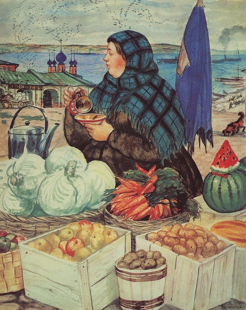 俄罗斯鲍里斯&#183;克斯托依列夫（Boris Kustodiev）