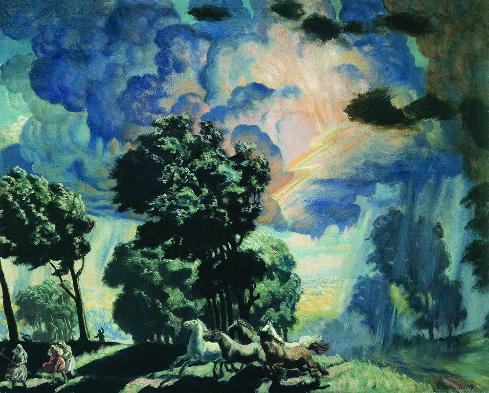 俄罗斯鲍里斯&#183;克斯托依列夫（Boris Kustodiev）