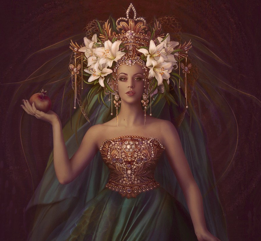一组人物数码插画作品