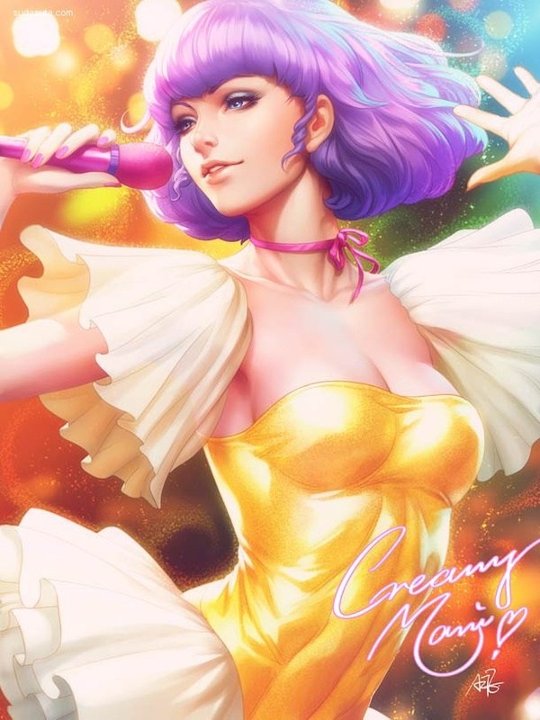 艺术家Stanley Lau的女性超级英雄插画