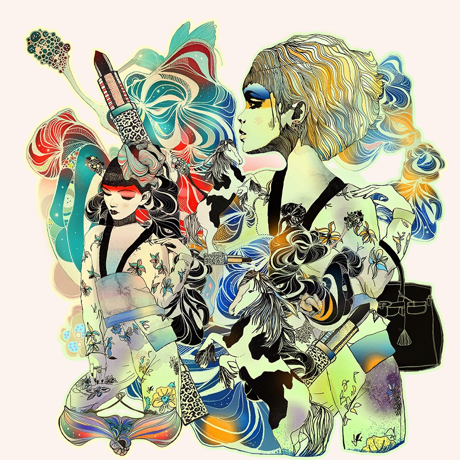 意大利著名插画师的插画作品