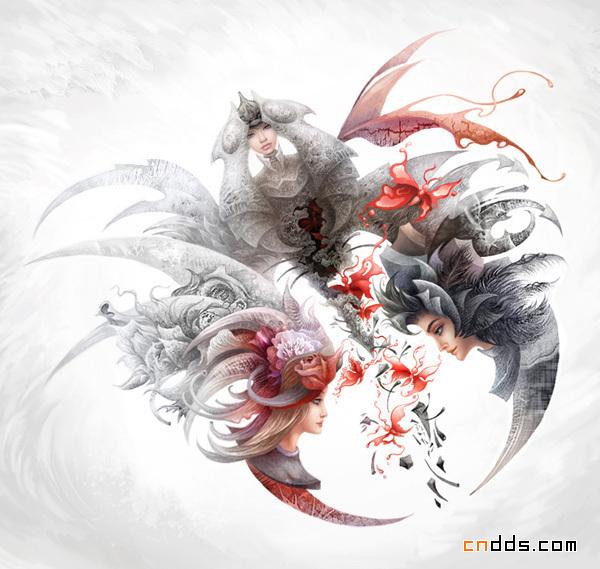 美轮美奂的Kseniya Lvova插画欣赏