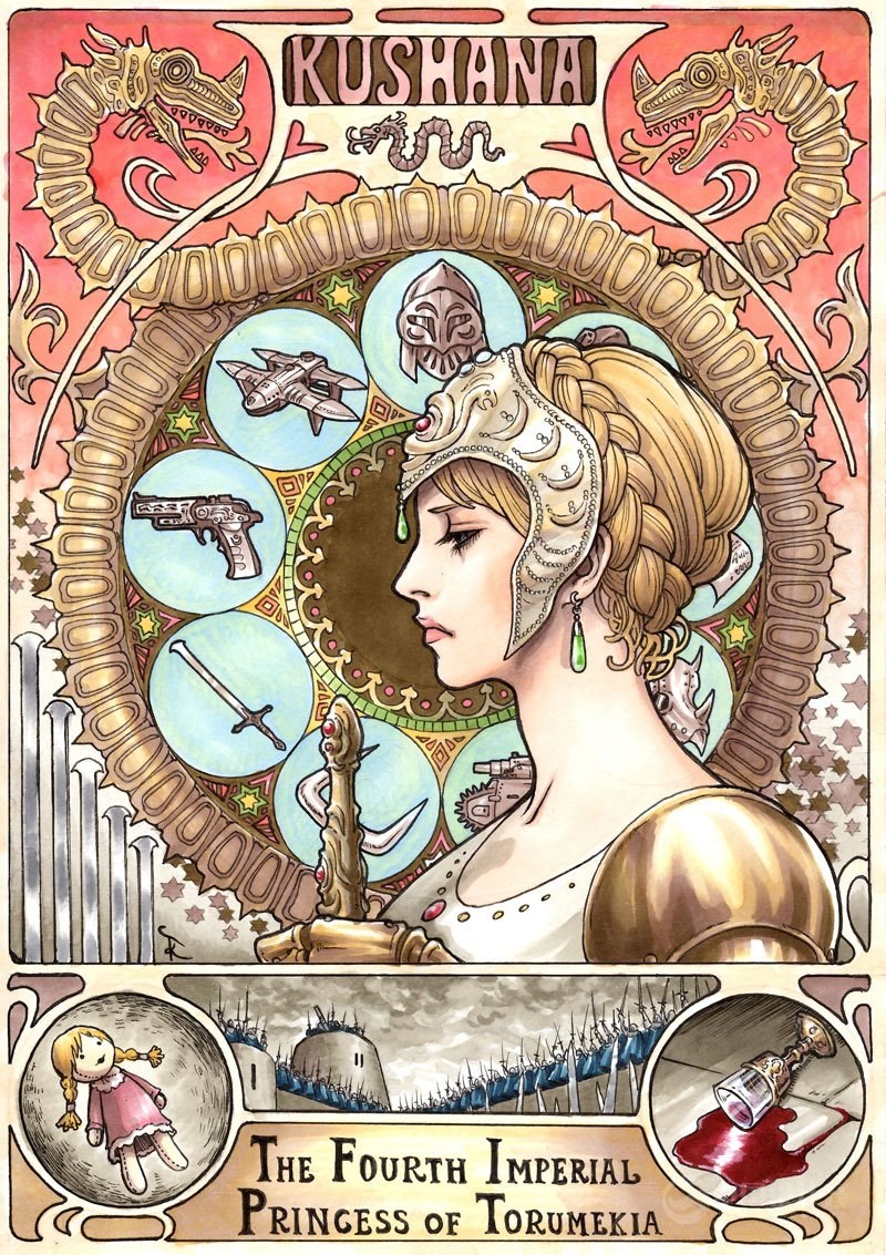 Ghibli工作室新艺术风格插画