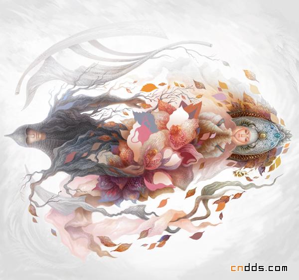 美轮美奂的Kseniya Lvova插画欣赏