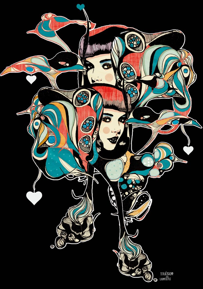 意大利著名插画师的插画作品