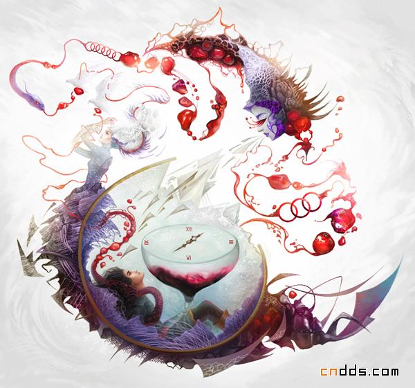 美轮美奂的Kseniya Lvova插画欣赏
