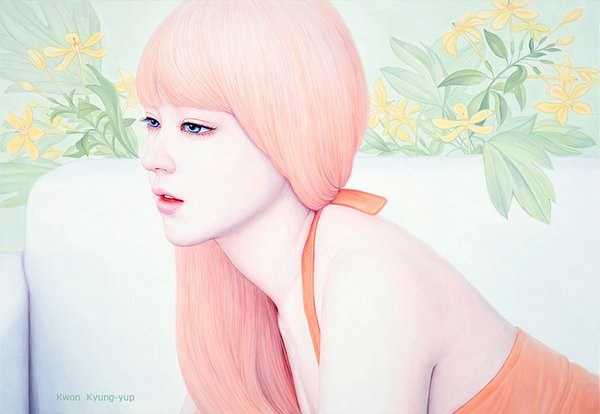 来自韩国艺术家权庆叶的插画作品欣赏