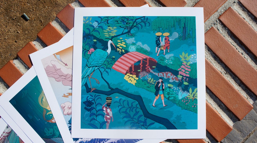 精细的一组插画作品欣赏