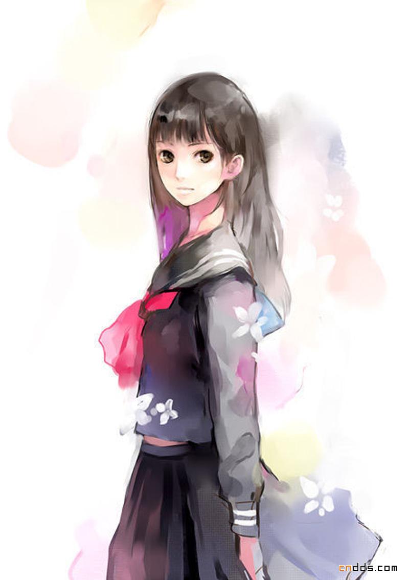 惊爆视觉的清新自然唯美插画