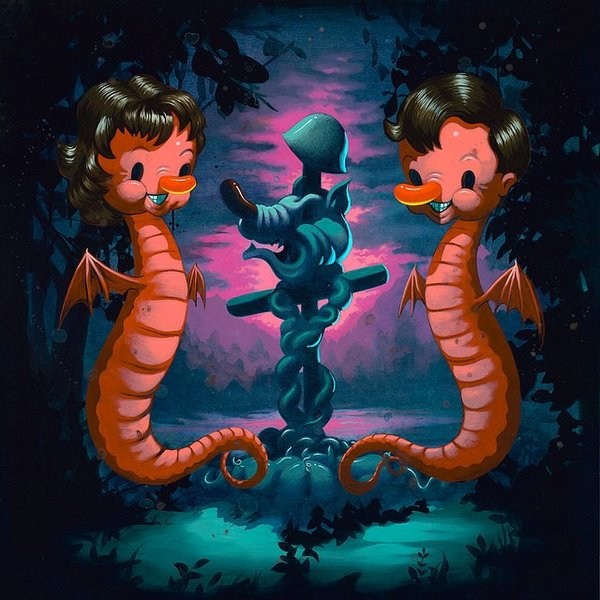 一组精美的插画作品