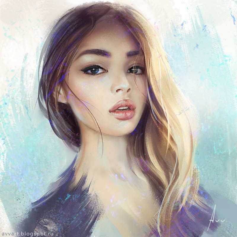 精美的数码人物插画作品欣赏