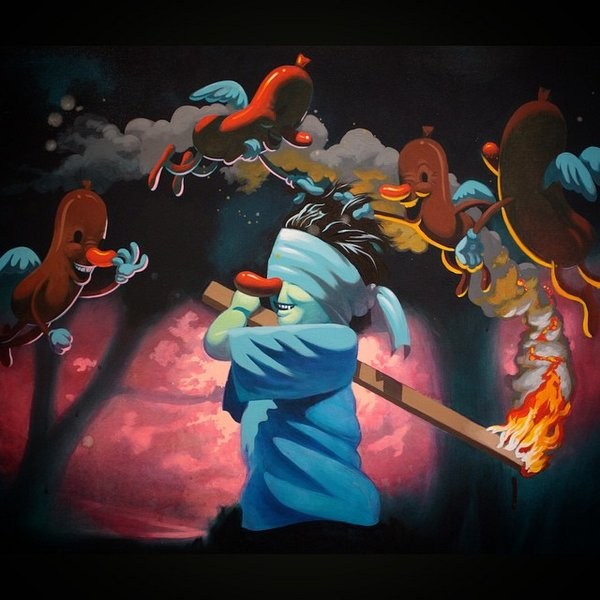 一组精美的插画作品
