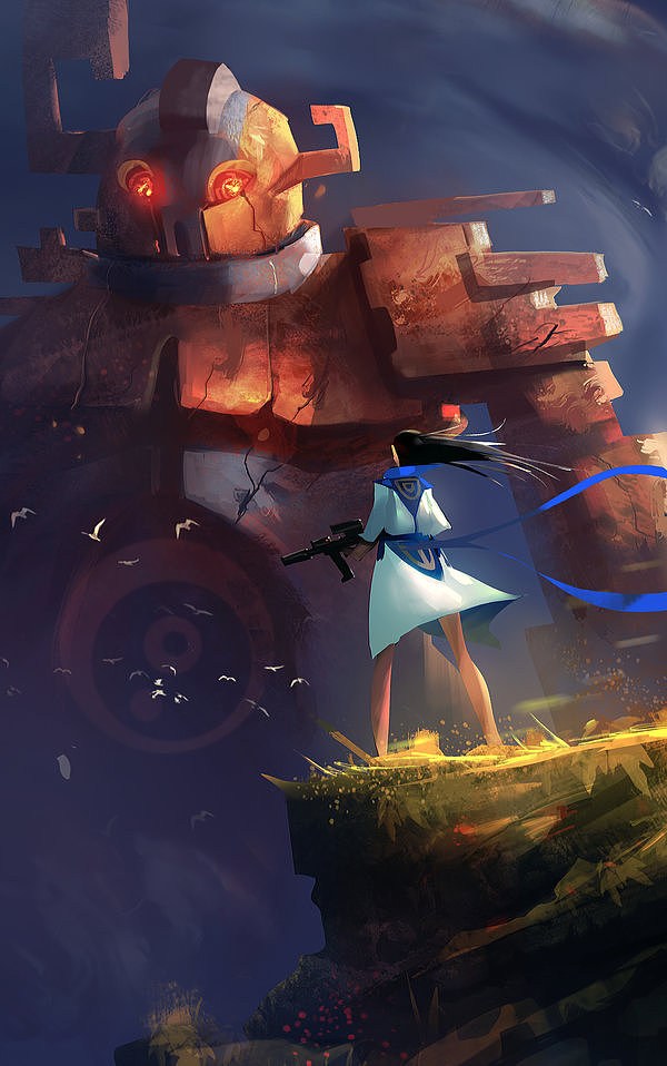 一组概念插画作品欣赏