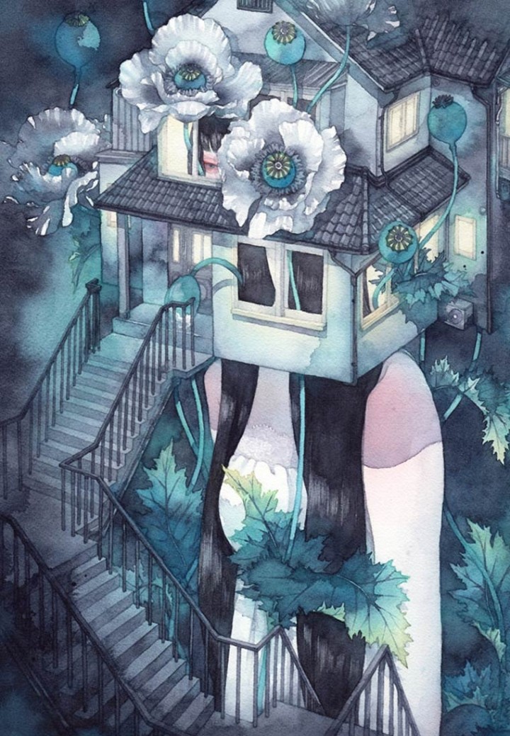 Taupe Syuka水彩作品欣赏