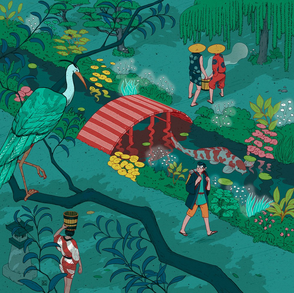 精细的一组插画作品欣赏