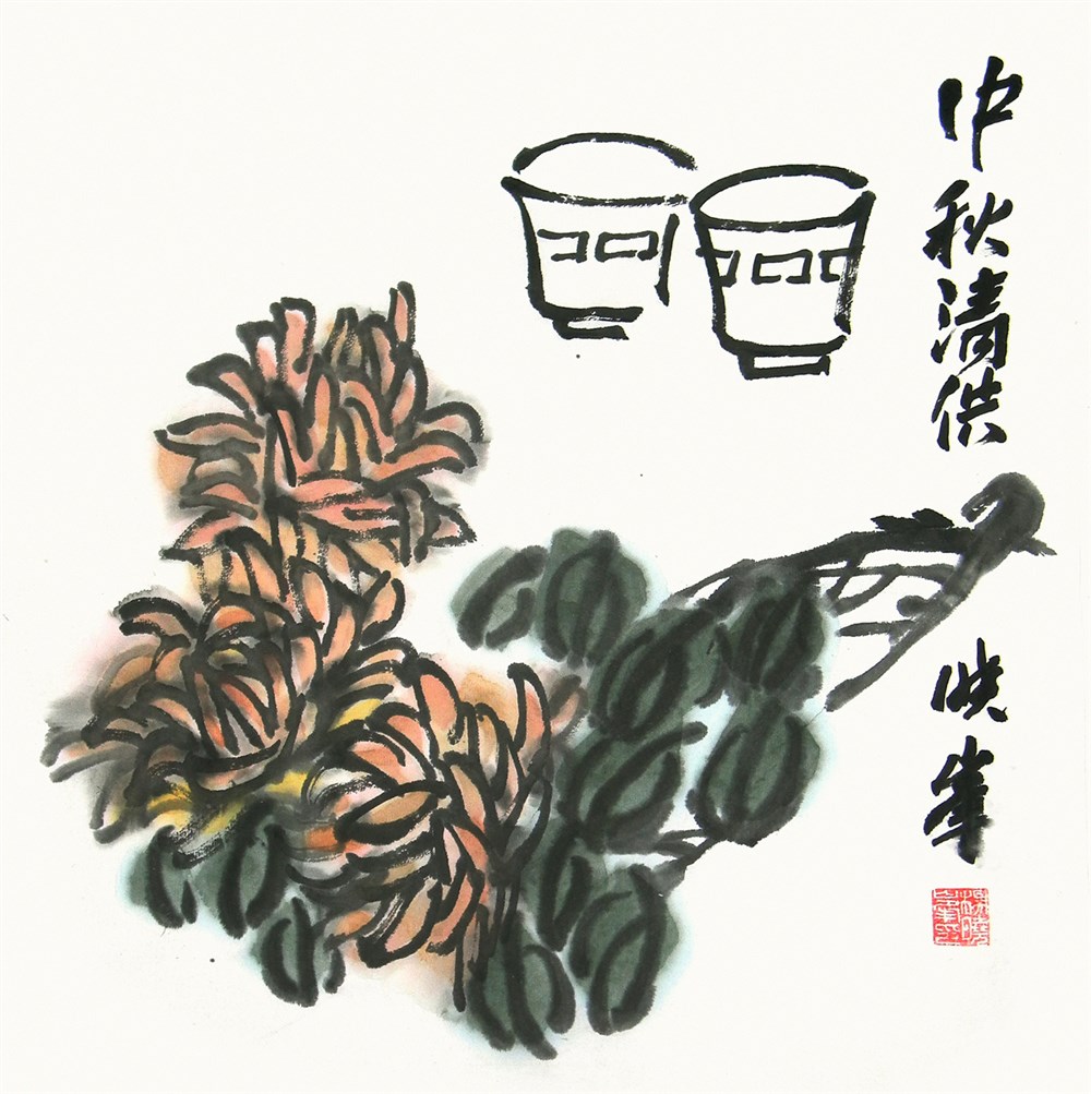 国画小品 花鸟