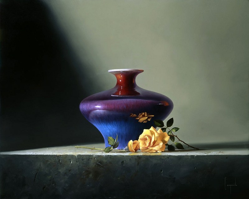 简洁逼真的绘画作品
