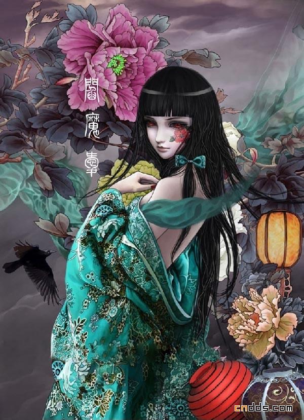 另类阎魔爱大人插画作品集