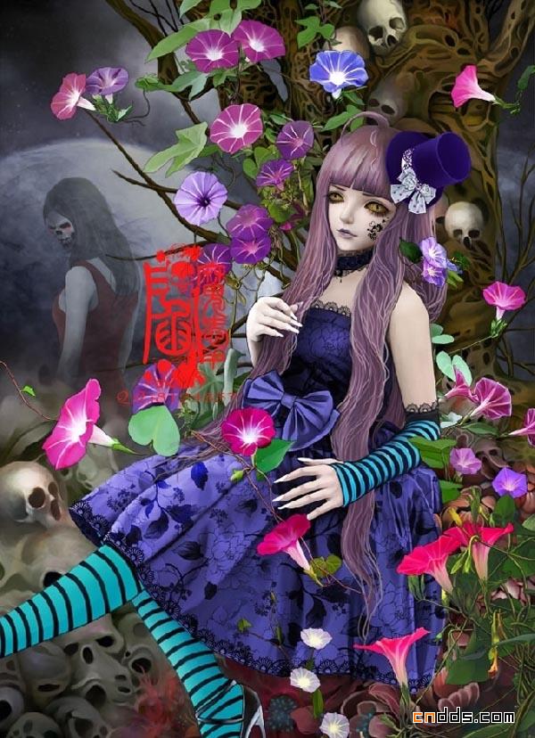 另类阎魔爱大人插画作品集