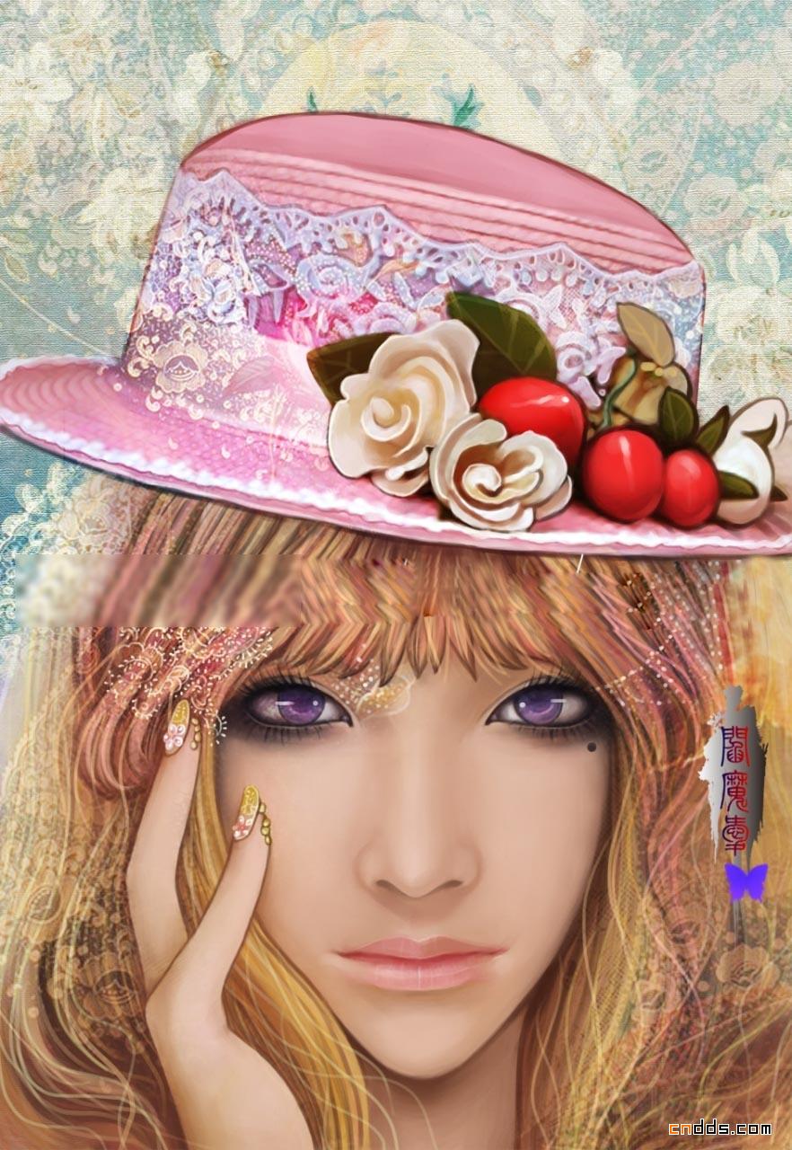 另类阎魔爱大人插画作品集