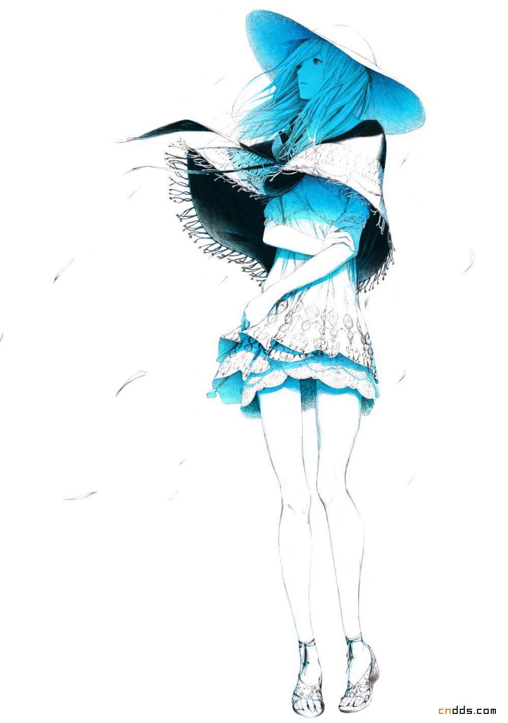 曾经的最美唯美插画