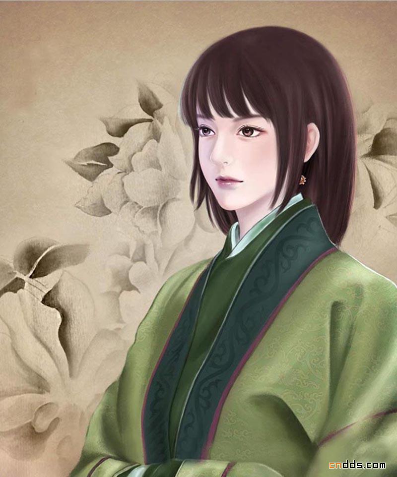 震慑眼球的唯美中国风CG插画