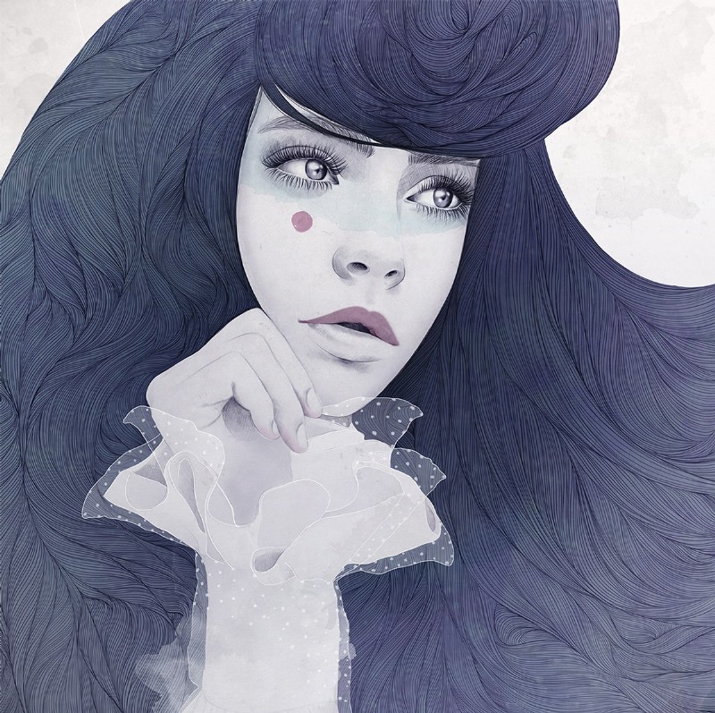 精美的手绘插画欣赏