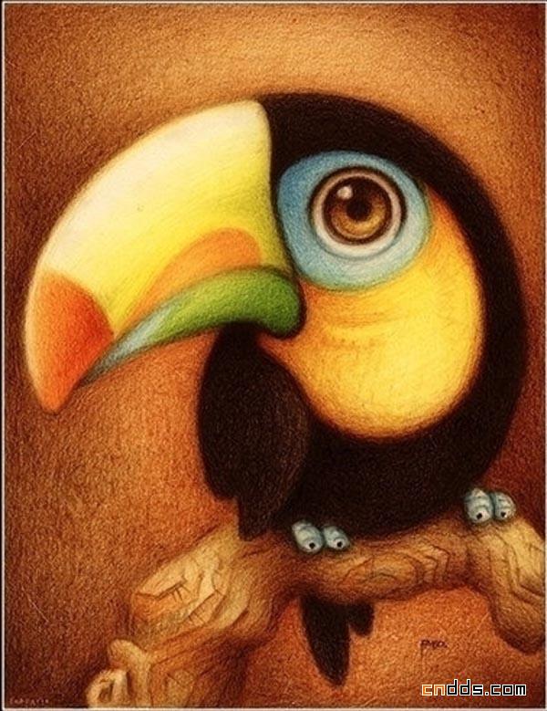 细细品味小动物给你带来的不一样味道的插画
