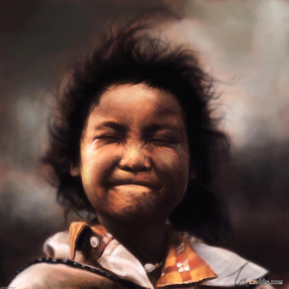 震慑眼球的唯美中国风CG插画