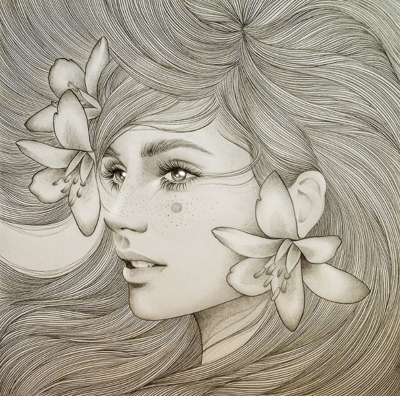 精美的手绘插画欣赏