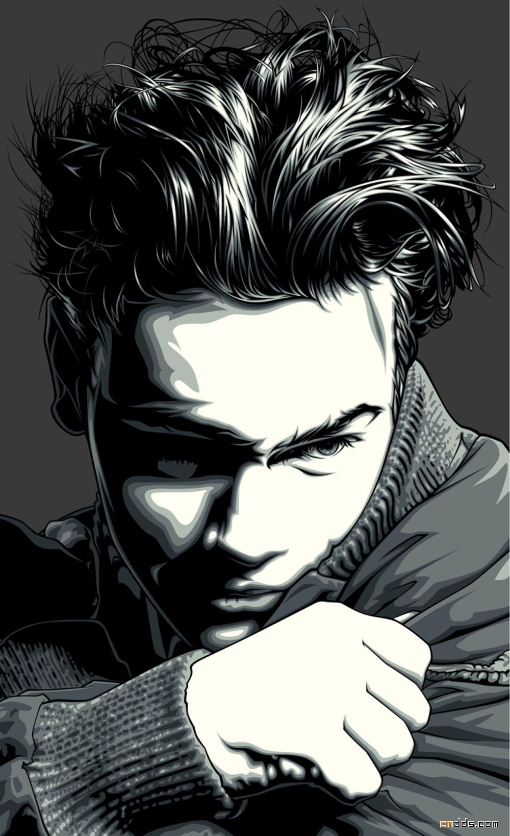 2011国外震撼概念人像插画