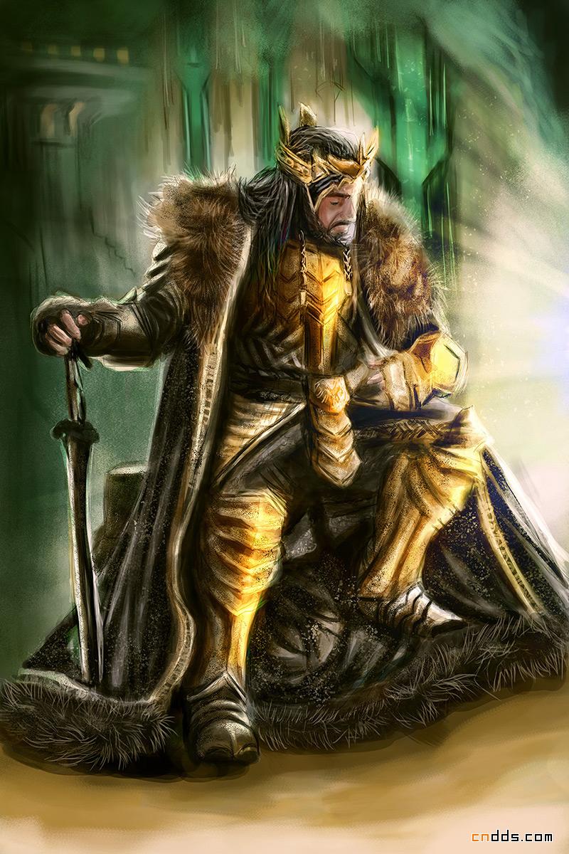 霍比特人角色插画欣赏