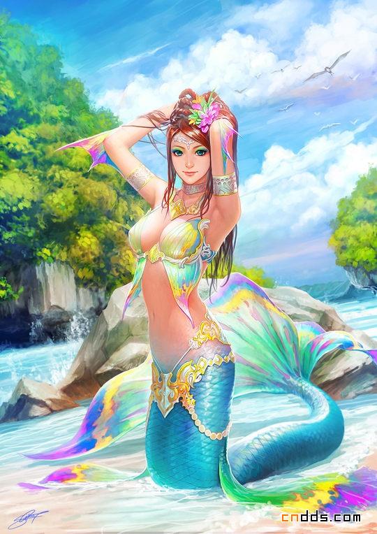 29款游戏梦幻人物角色插画欣赏
