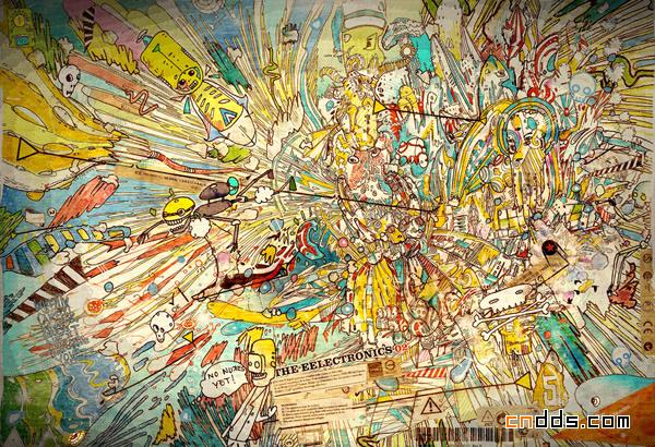 梦幻般的插画作品