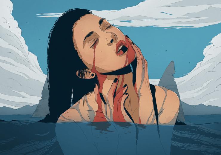 浓郁色彩的绘画作品欣赏
