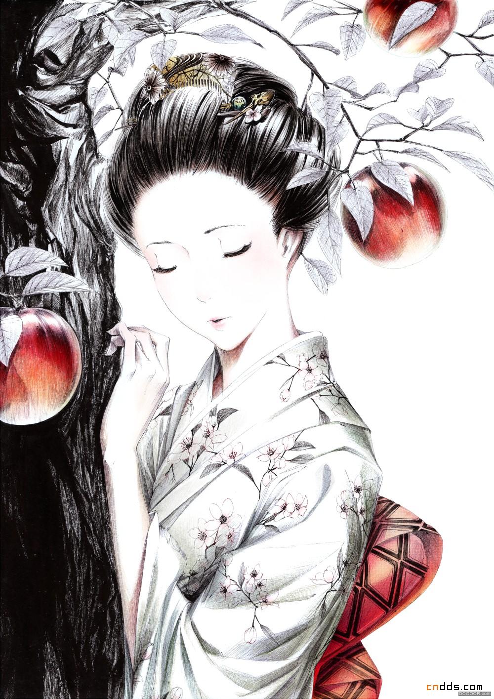 随行随笔的插画作品欣赏