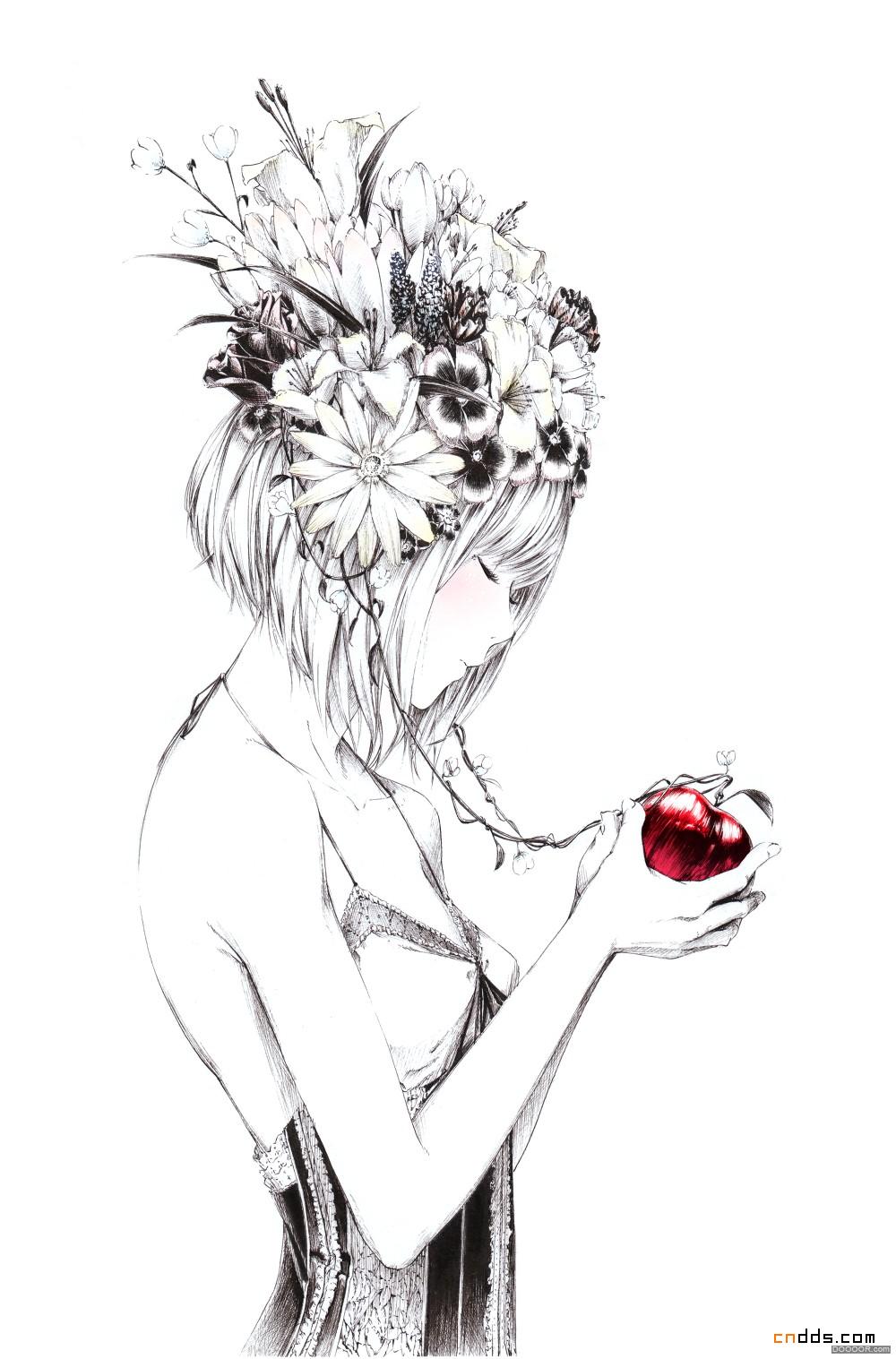 随行随笔的插画作品欣赏