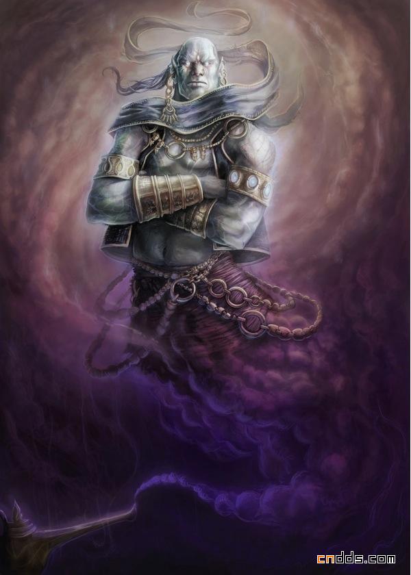进入魔幻领域的震撼CG插画设计