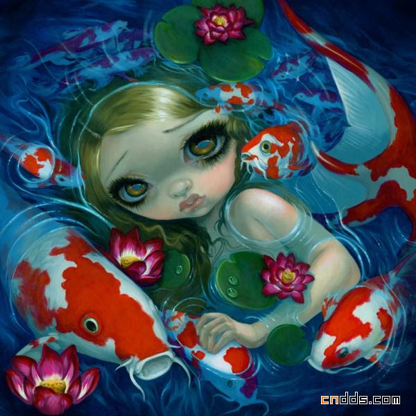 哥特式幻想的插画作品欣赏