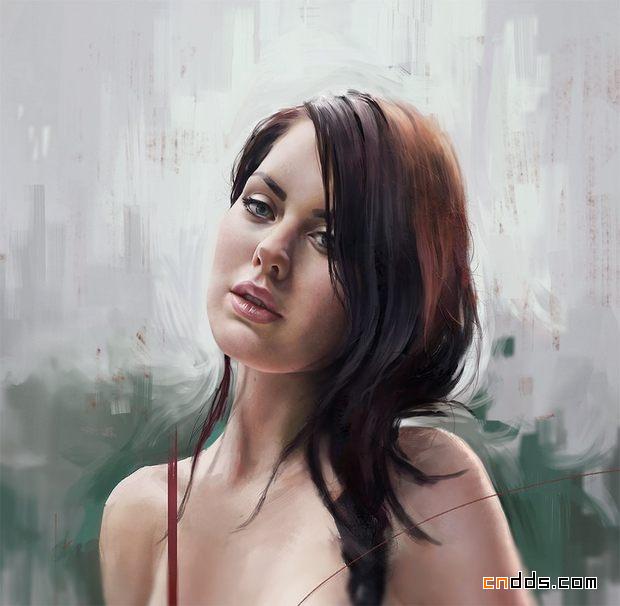一组精美人像绘画欣赏