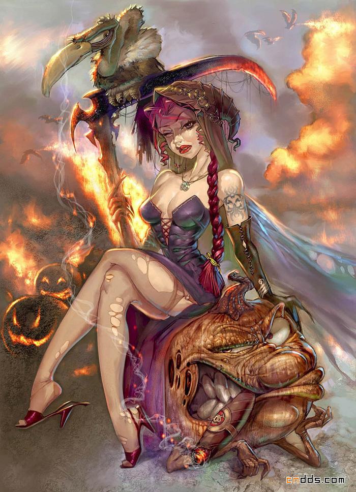 中国人物插画师优秀作品欣赏