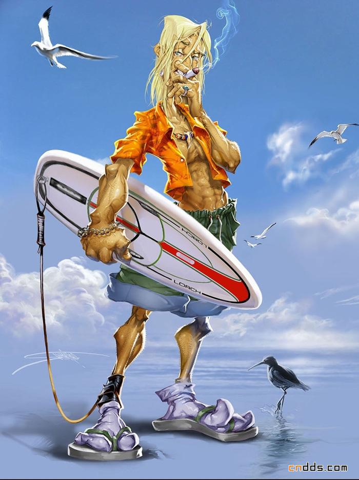 中国人物插画师优秀作品欣赏